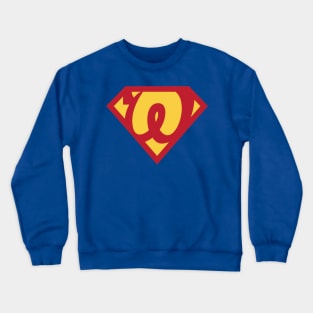 Letter W Crewneck Sweatshirt